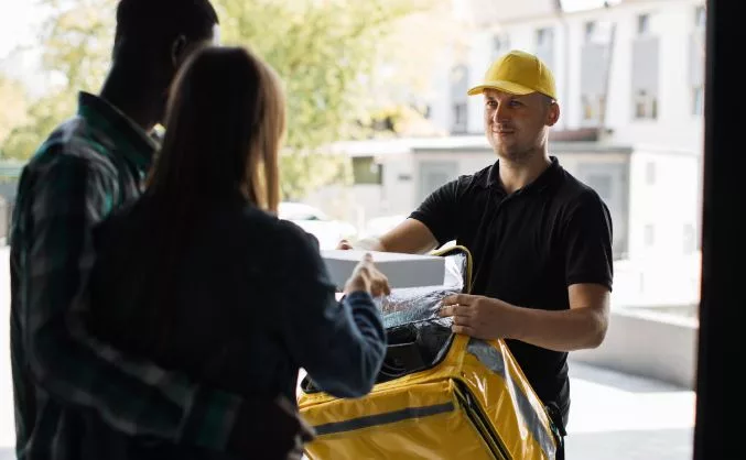 carrier vs courier method of delivery